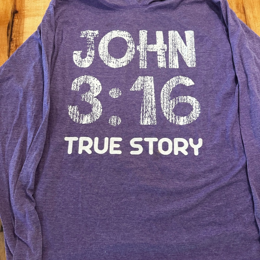 Women’s John 3:16 Hooded Shirt
